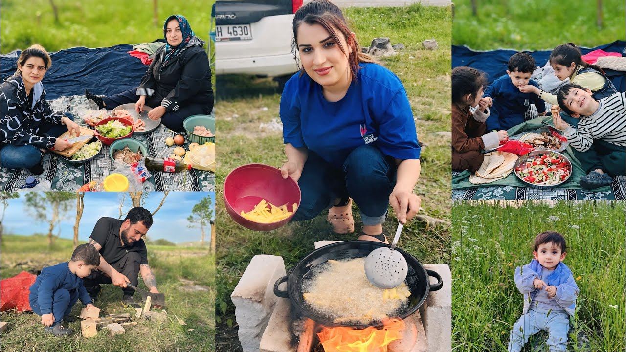 طلعنا سيران مع بيت حماتي 😍تعطل سياره تبعنا بنص طريق 😔كتير زعلنا😭