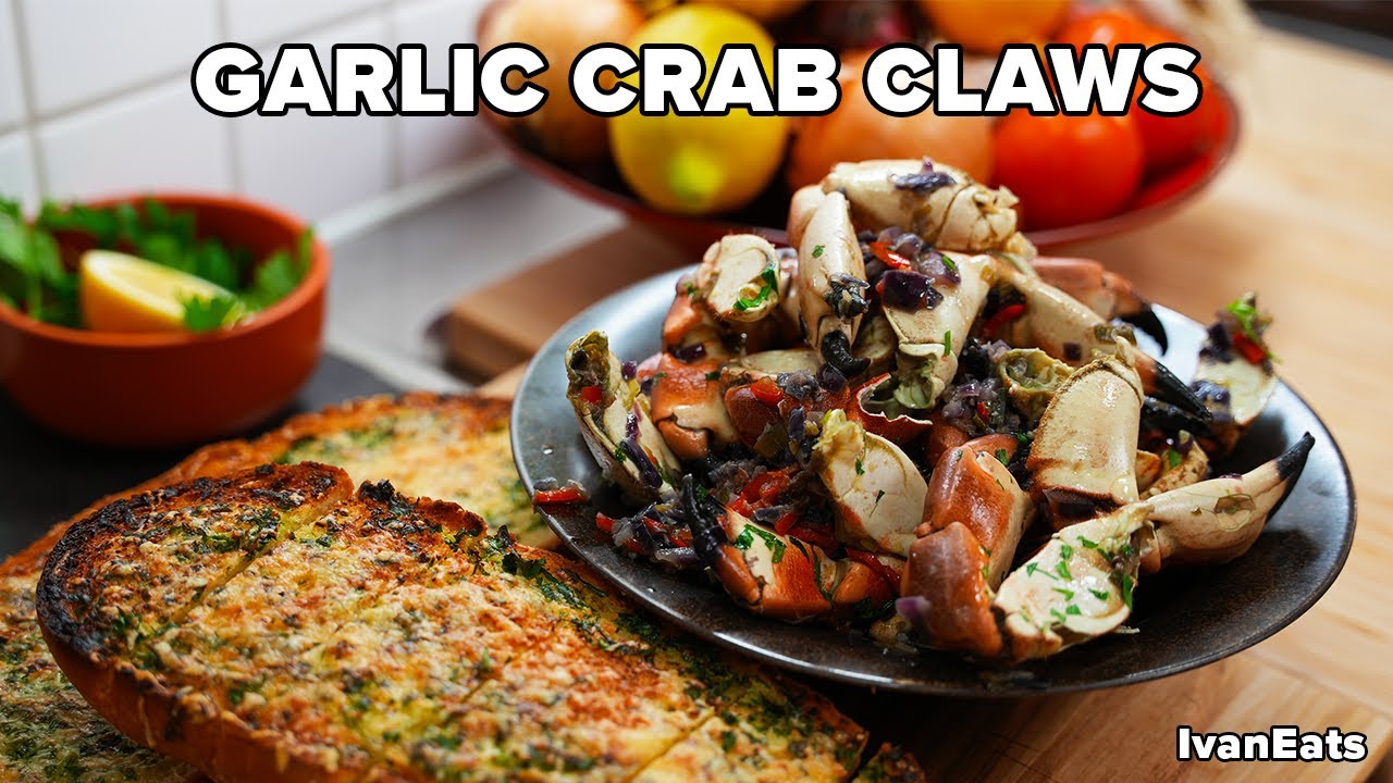 Quick, Easy, and Delicious Crab Recipe | GARLIC BUTTER CRAB CLAWS