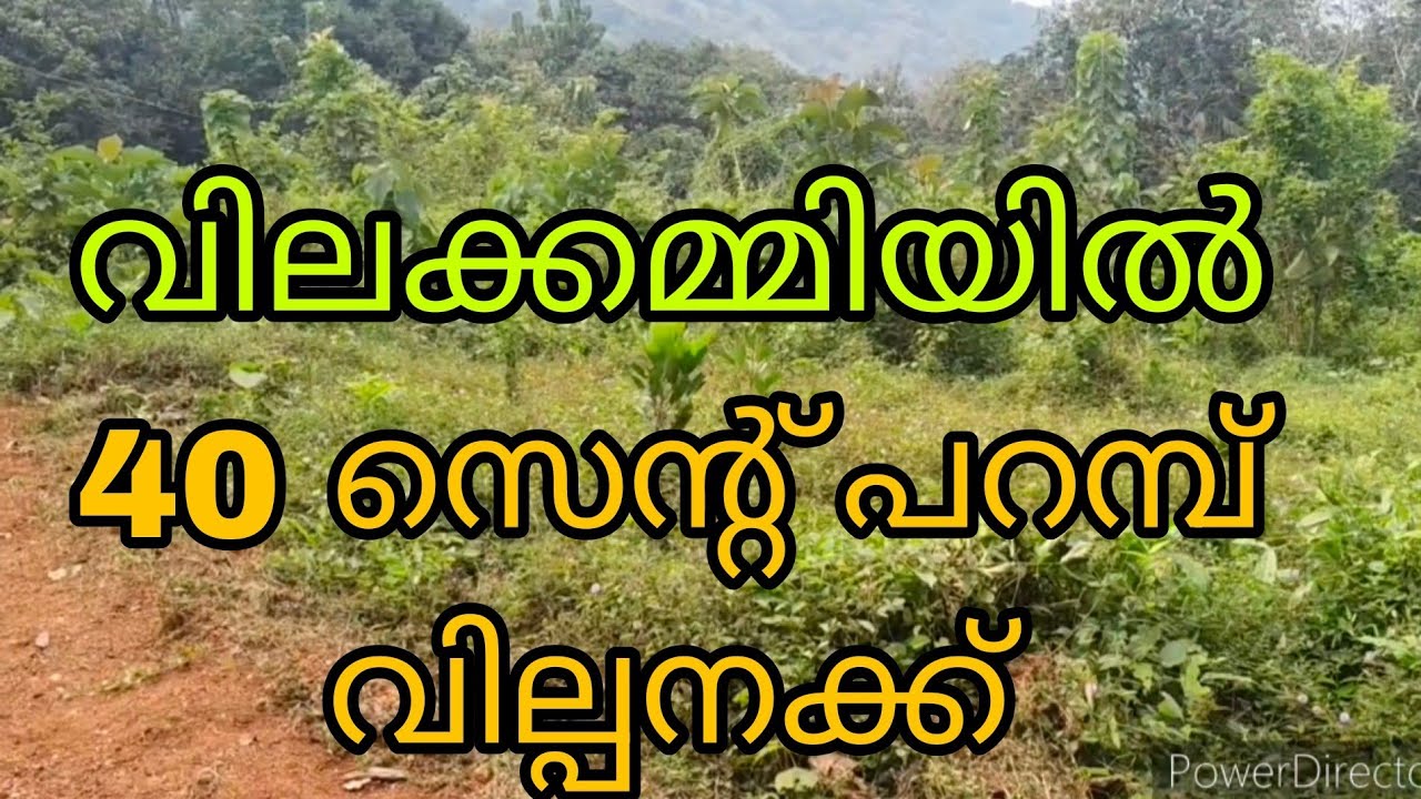 വിലക്കുറവിൽ ഒരു 40 സെന്റ് പറമ്പ് വില്പനക്ക്‌ 