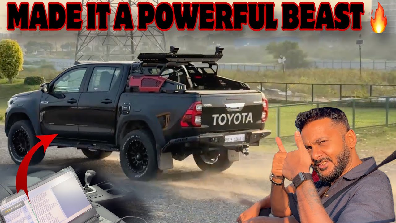 Tuned This Toyota Hilux & Got These Results | Crazy Powerful Truck | ExploreTheUnseen2.0