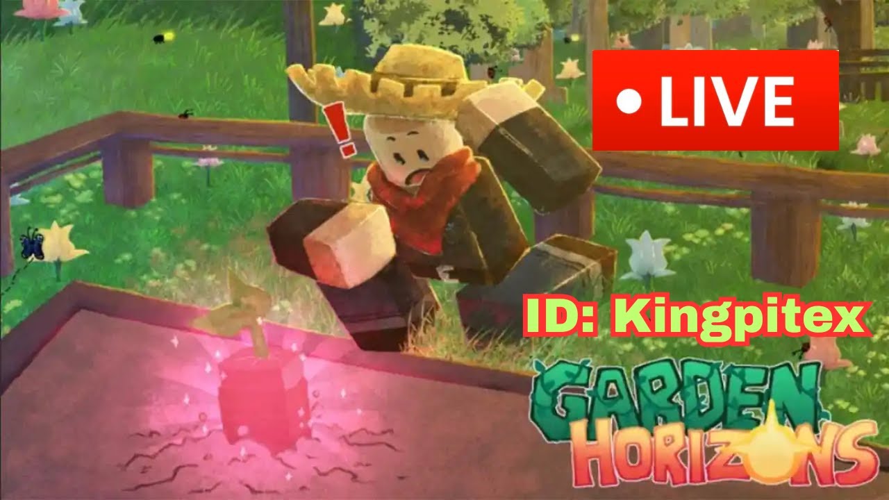 [LIVE] GARDEN HORIZON D12 #roblox  #gardenhorizon