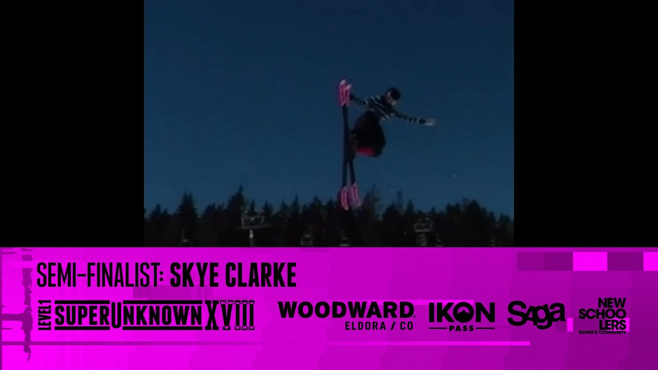 Skye Clarke SUXVIII SuperUnknown XVIII Semi-Finalist