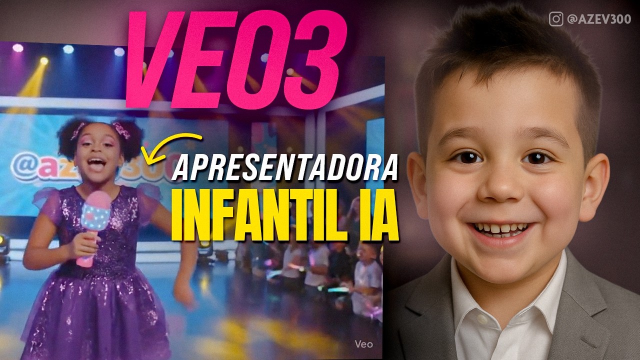 VEO 3: Como Criar Vídeo de Criança Realista com IA (Tutorial + Prompt)