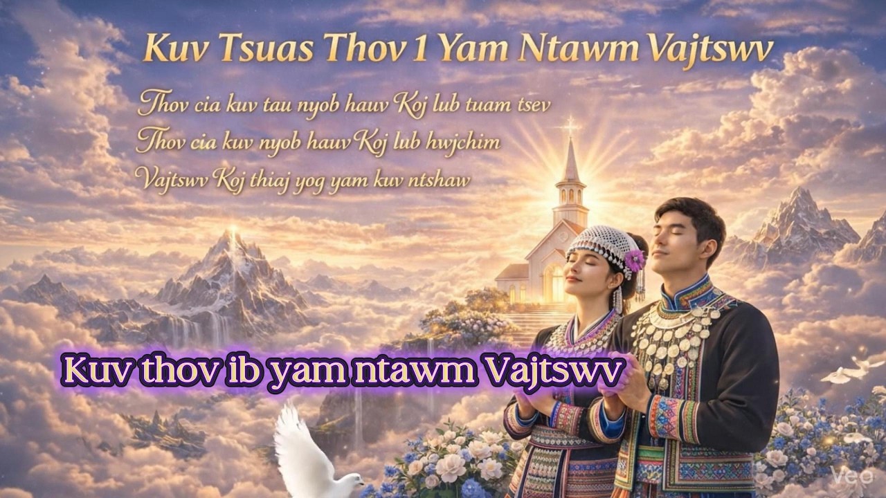 Karaoke! nkauj pehawm Vajtswv // Tsuas thov ib yam ntawm Vajtswv!