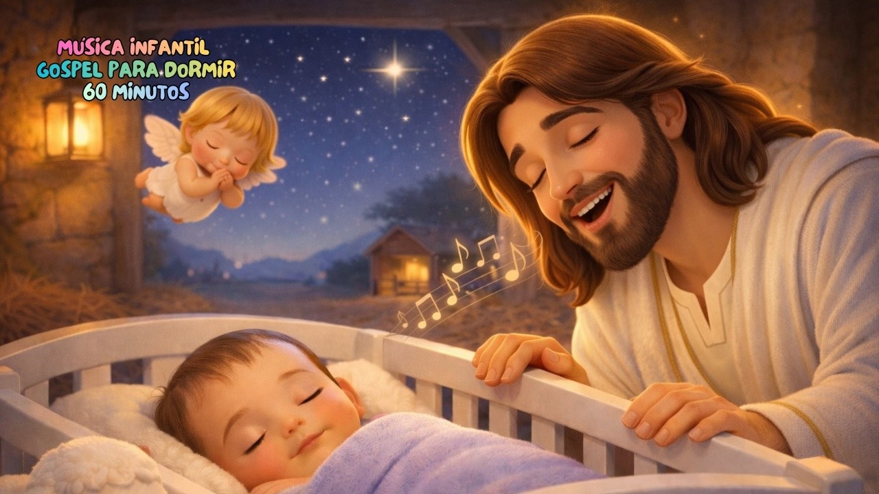 90 minutos de Canção de Ninar Cristã para Bebês Dormirem em Paz | Deus Cuida de Você