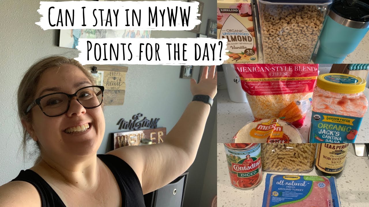 What I eat in a day on MyWW Blue Plan | Brianna Weiler #WWblueplan #whatieatinaday