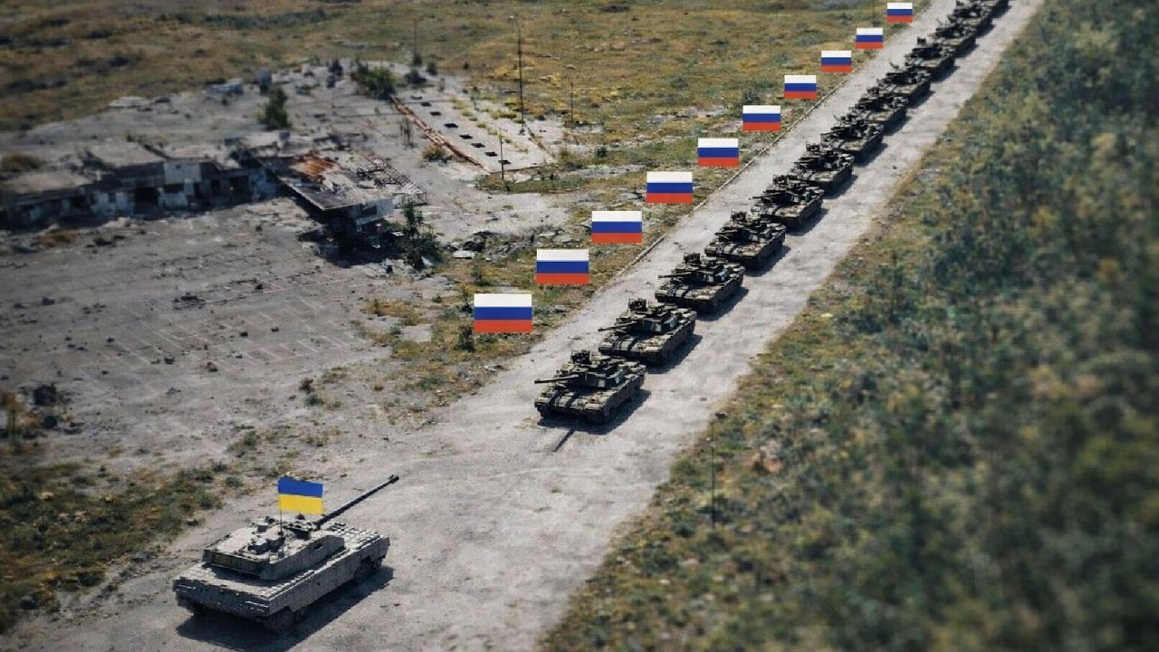 Массивная российская бригада бросила вызов британскому танку — БОЛЬШАЯ ОШИБКА