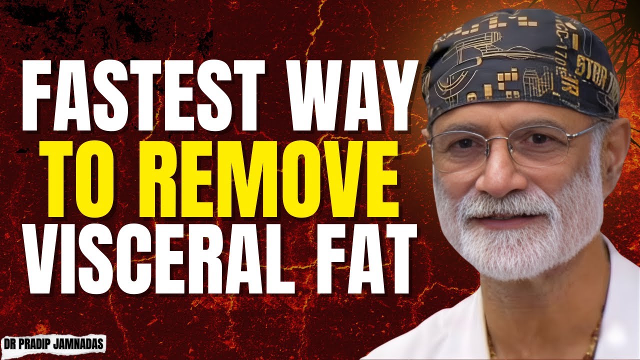 How to Lose Visceral Fat Fast - (Zero Cortisol) | Dr. Pradip Jamnadas