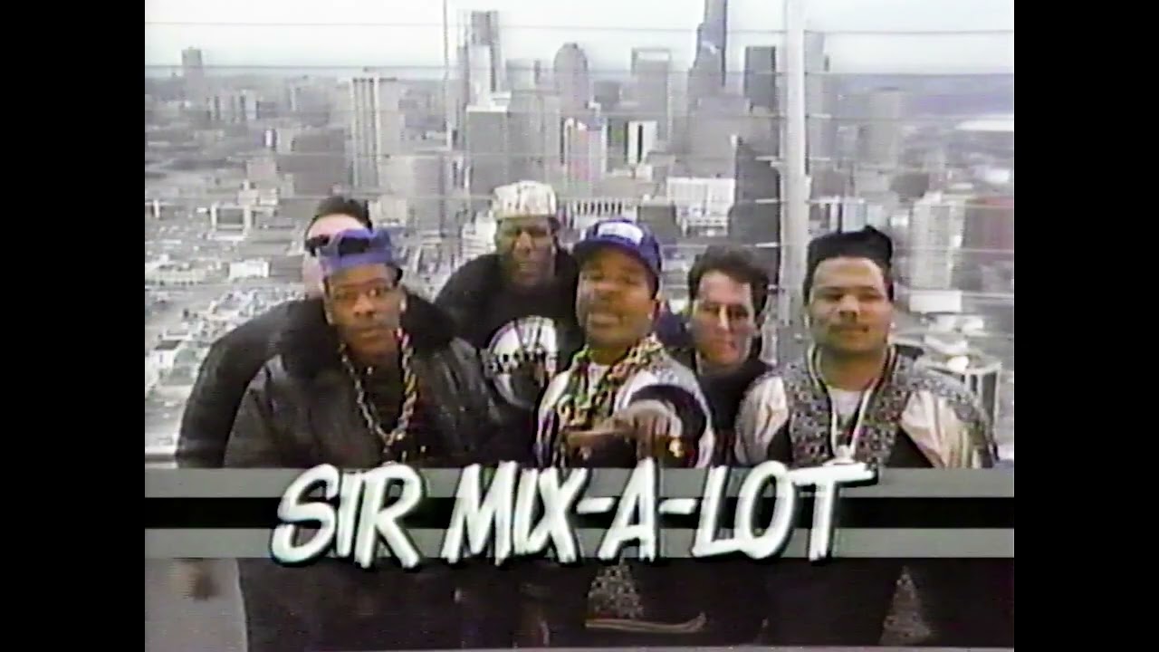 Sir Mix-A-Lot In Seattle w/ Emerald City Posse Yo! MTV Raps '89