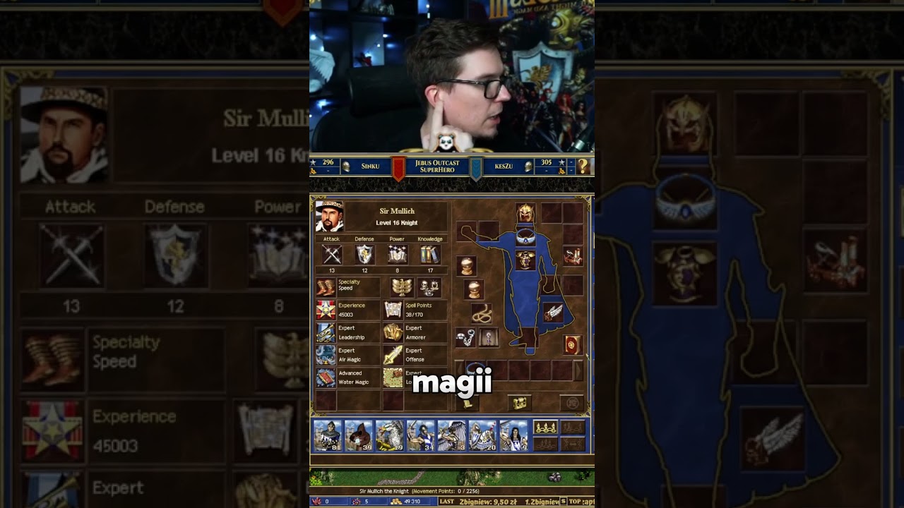 Dlaczego Magia Ziemi i Powietrza w H3 Jest Kluczowa? kesZu Wyjaśnia! #kesZu #Heroes3 #HoMM #HotA