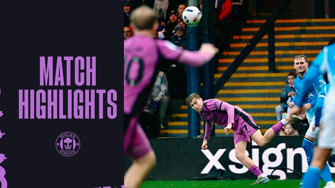 Match Highlights | Stockport County 4 Latics 2