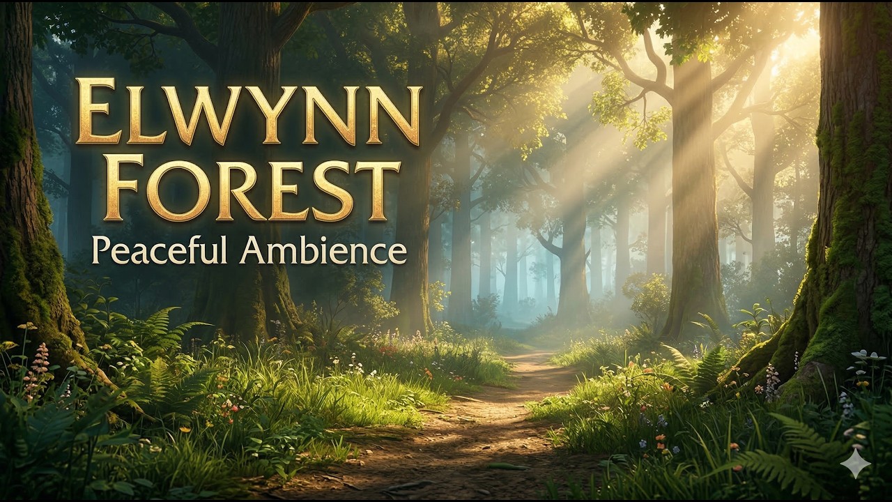 Elwynn Forest Ambience | Peaceful World of Warcraft Music & Forest Sounds for Relaxing, Study, Sleep