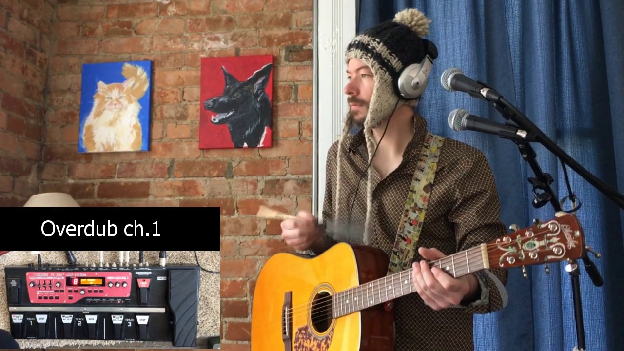 Live Looping Cover, Come And Get Your Love by Redbone, BOSS RC-300