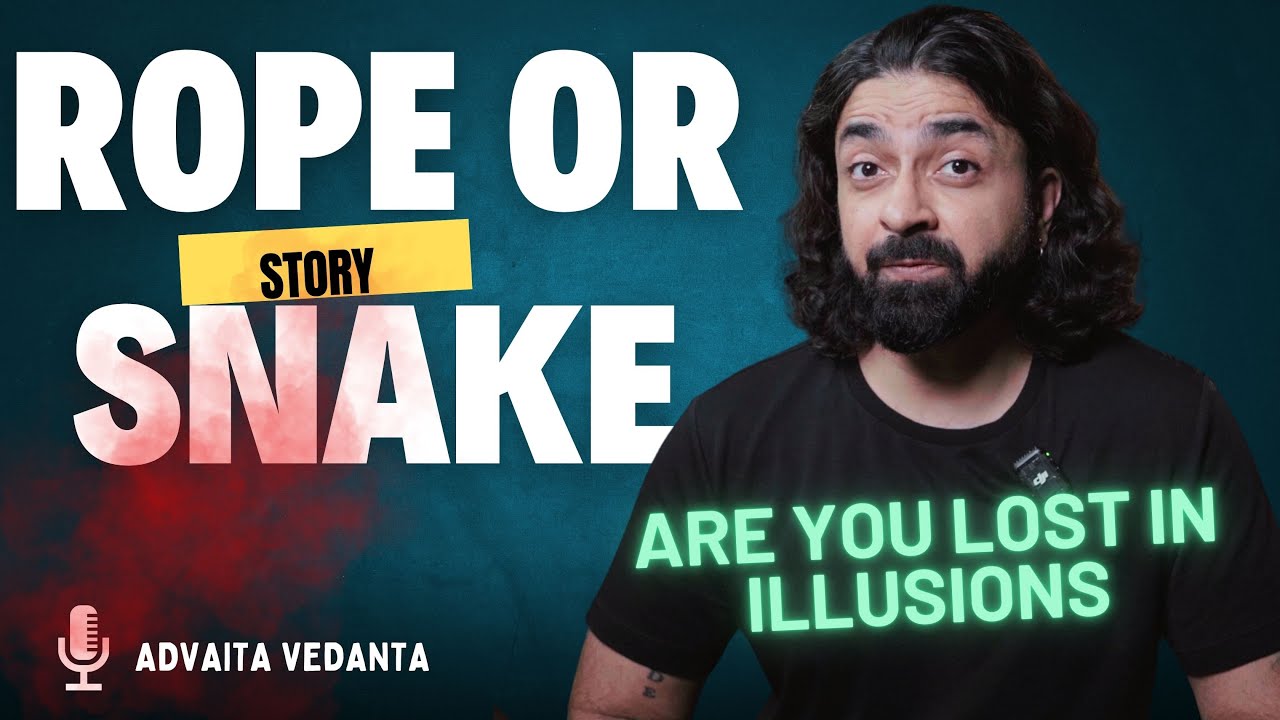 Breaking Free from Suffering | Rope or Snake? Advaita Vedanta's Core Teaching | Learning from Story