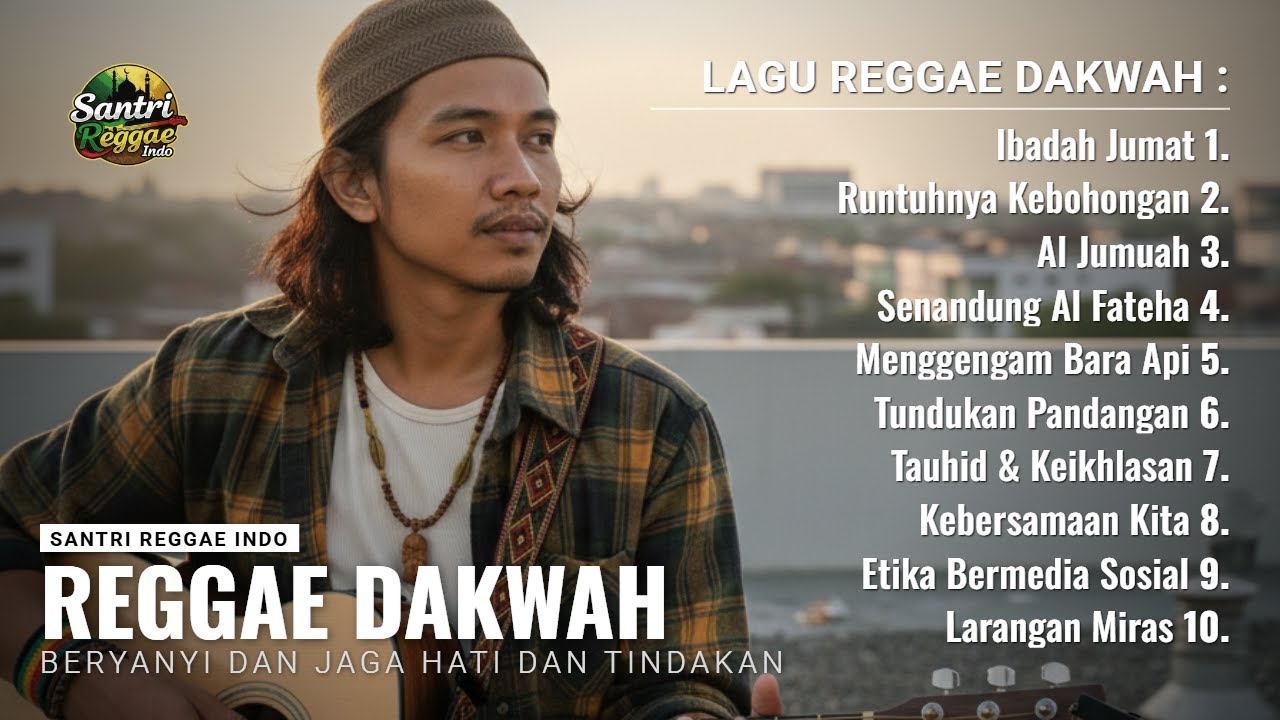 INI BUKAN SEKADAR REGGAE… INI TEGURAN BUAT IMAN ⚠️🎧 SANTRI REGGAE INDO
