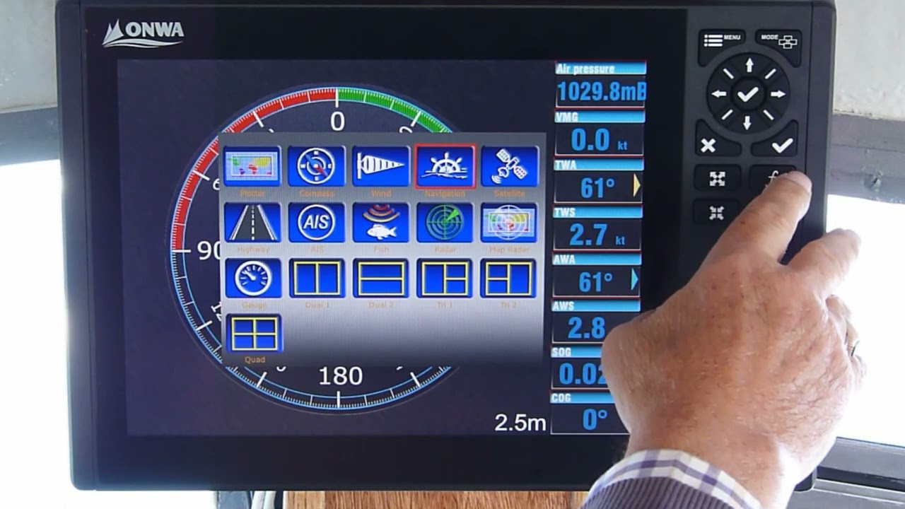 CTTE Overview of the Onwa KM12X MFD
