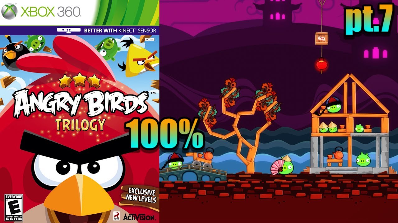 Angry Birds: Seasons (Mooncake Festival) [71] 100% Xbox 360 Longplay pt.7