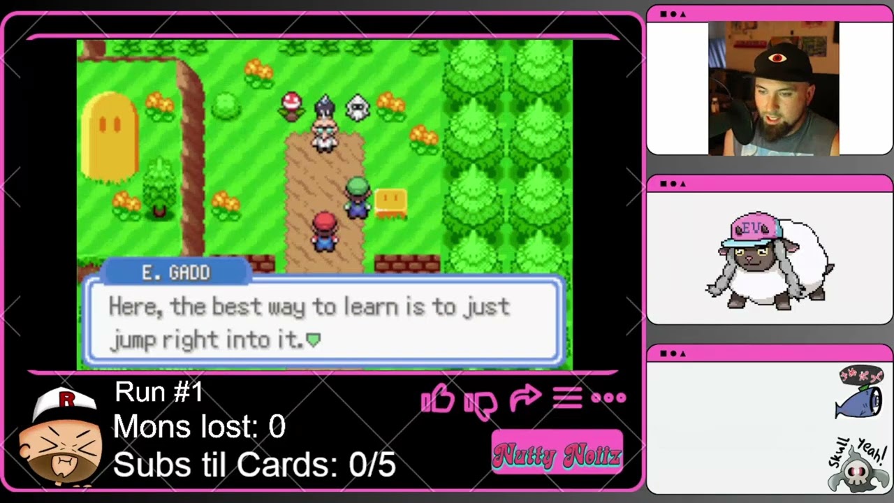 Super MarioMon Nuzlocke - EPISODE 1 - EV Kiyoshi