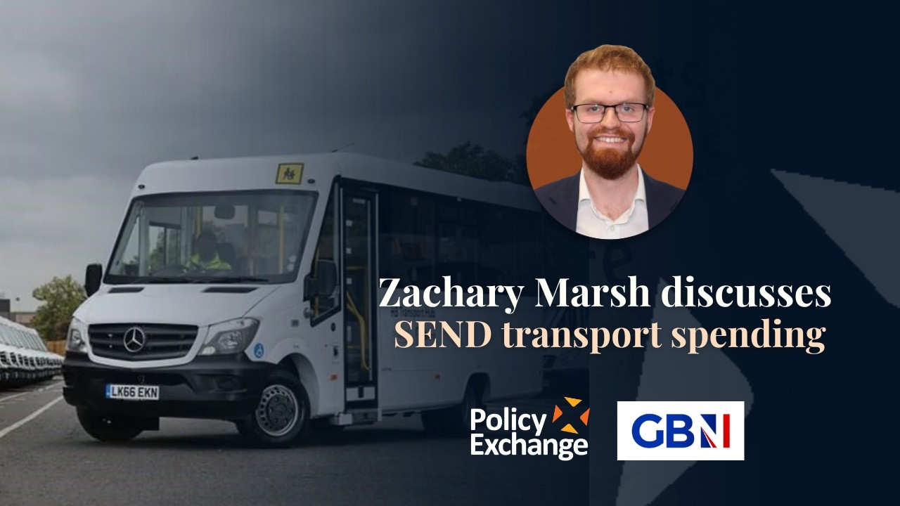 Zachary Marsh speaks to Patrick Christys on GB News about SEND transport spending