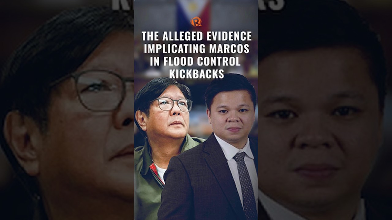 The alleged evidence implicating Marcos in flood control kickbacks