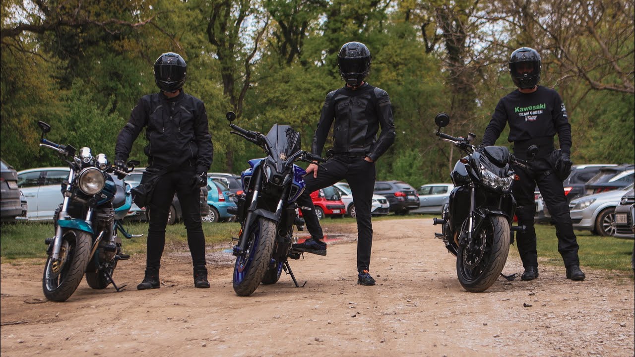 Kawasaki Z750 | Yamaha MT 07 | Suzuki Bandit 600 | Relaxed ride with friends!