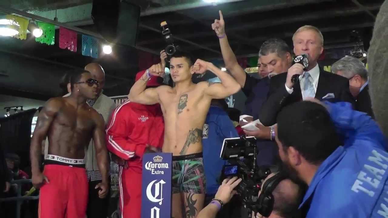 Heated Marcos Maidana vs. Adrien Broner Weigh in and face off Full HD