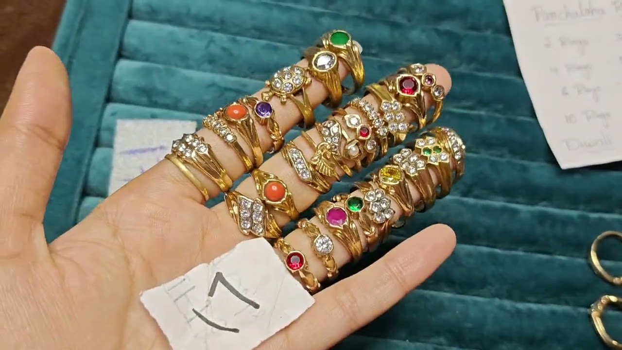 Panchaloha rings Buy 4 get 6 |wholesale price| 15 - 25 sizes|#panchaloham #wholesale #imponjewellery