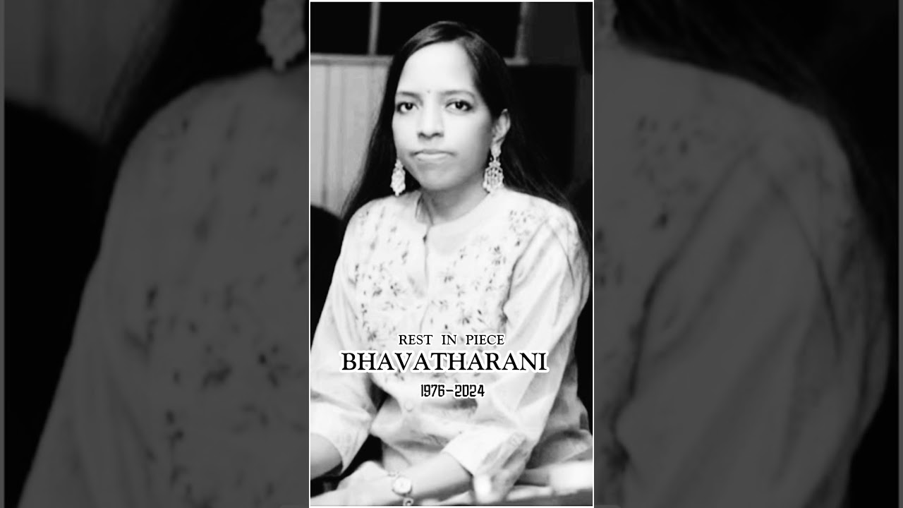 Rip Bhavatharani Ilayaraja Daughter