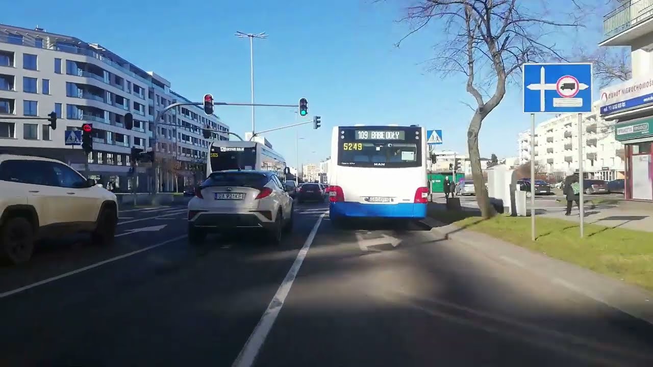 Linia 160 ZKM Gdynia Cała Trasa Timelapse