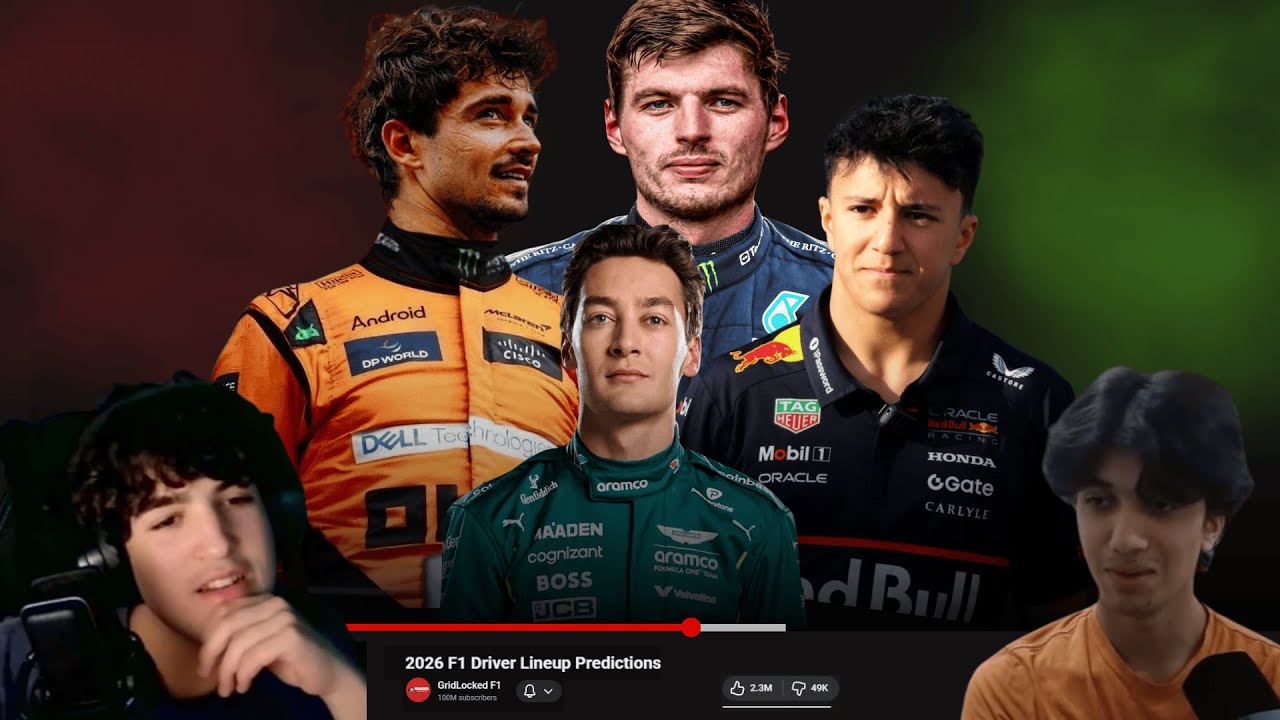Reacting to our 2026 Driver Lineup Predictions from LAST YEAR | GridLocked F1
