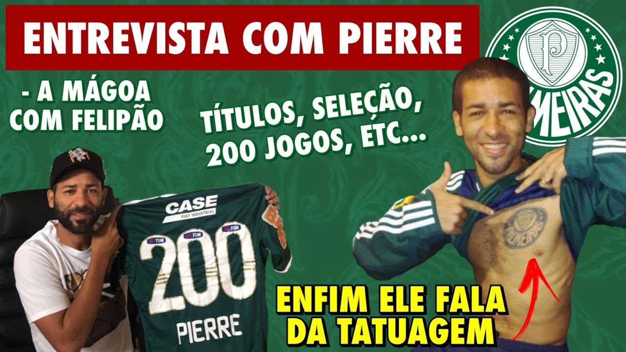 ENTREVISTA COM PIERRE | ELE ENFIM FALA DA TATUAGEM | “FUI OBRIGADO A SAIR DO PALMEIRAS” E MTO MAIS..