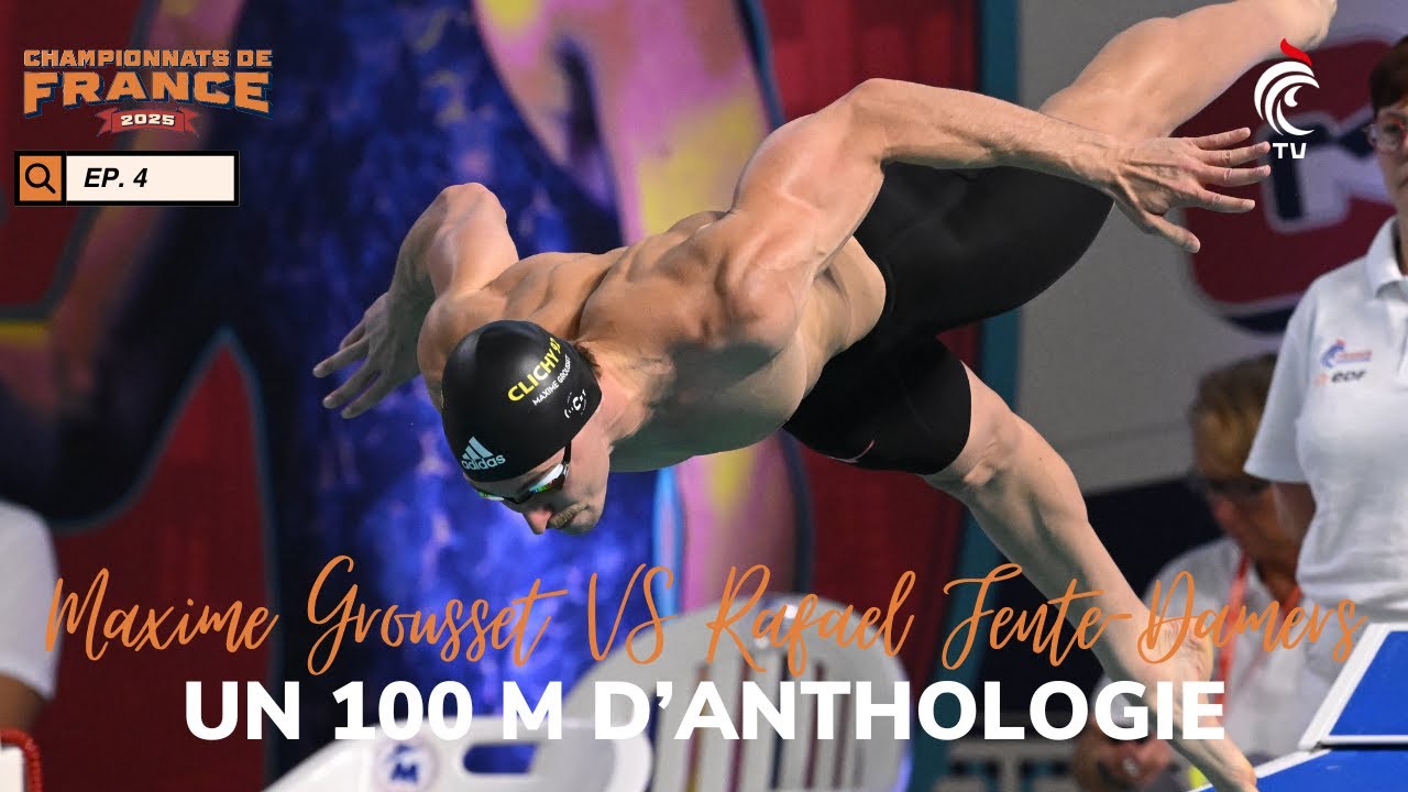 💥 UN 100 M NAGE LIBRE SUPERSONIQUE DE MAXIME GROUSSET - LA QUOTIDIENNE MONTPELLIER 2025 #3
