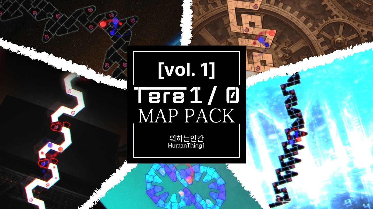 [Adofai Map Pack #1] | 고렙부터 저렙까지 | Tera I/O Map Pack vol.1 (Low-Effect)