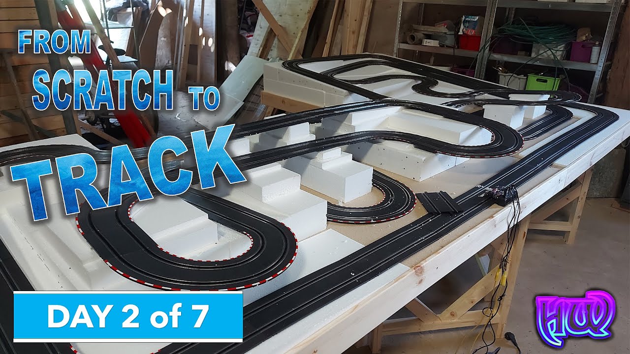 From Scratch to Track 7 Day Slot Car Build - Day 2