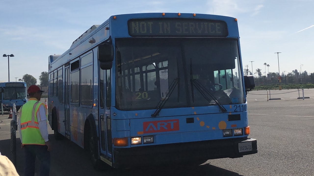 #TBT: Anaheim Resort Transportation (Ex-OCTA) 2000 NABI 40-LFW LNG #2110