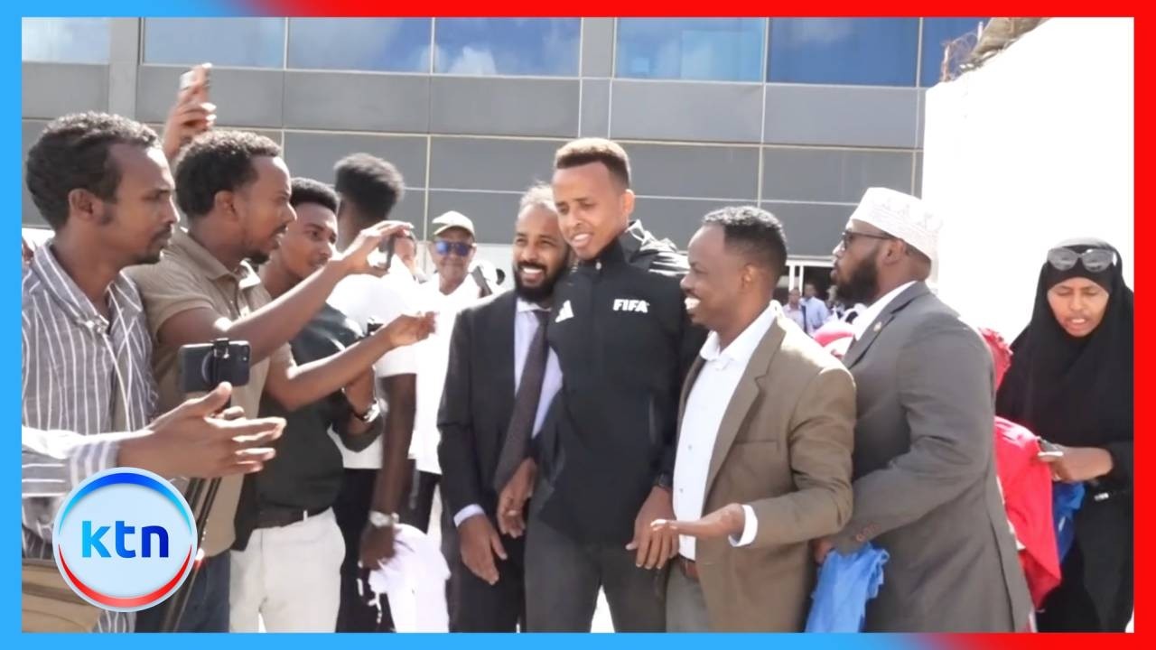 Somali referee receives hero's welcome after World Cup visa setback