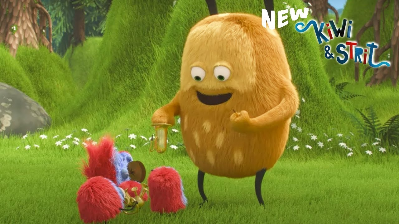 A Wild Ride! 🚴‍♀️💨 | KIWI & STRIT | Cartoons for Kids | WildBrain Bananas