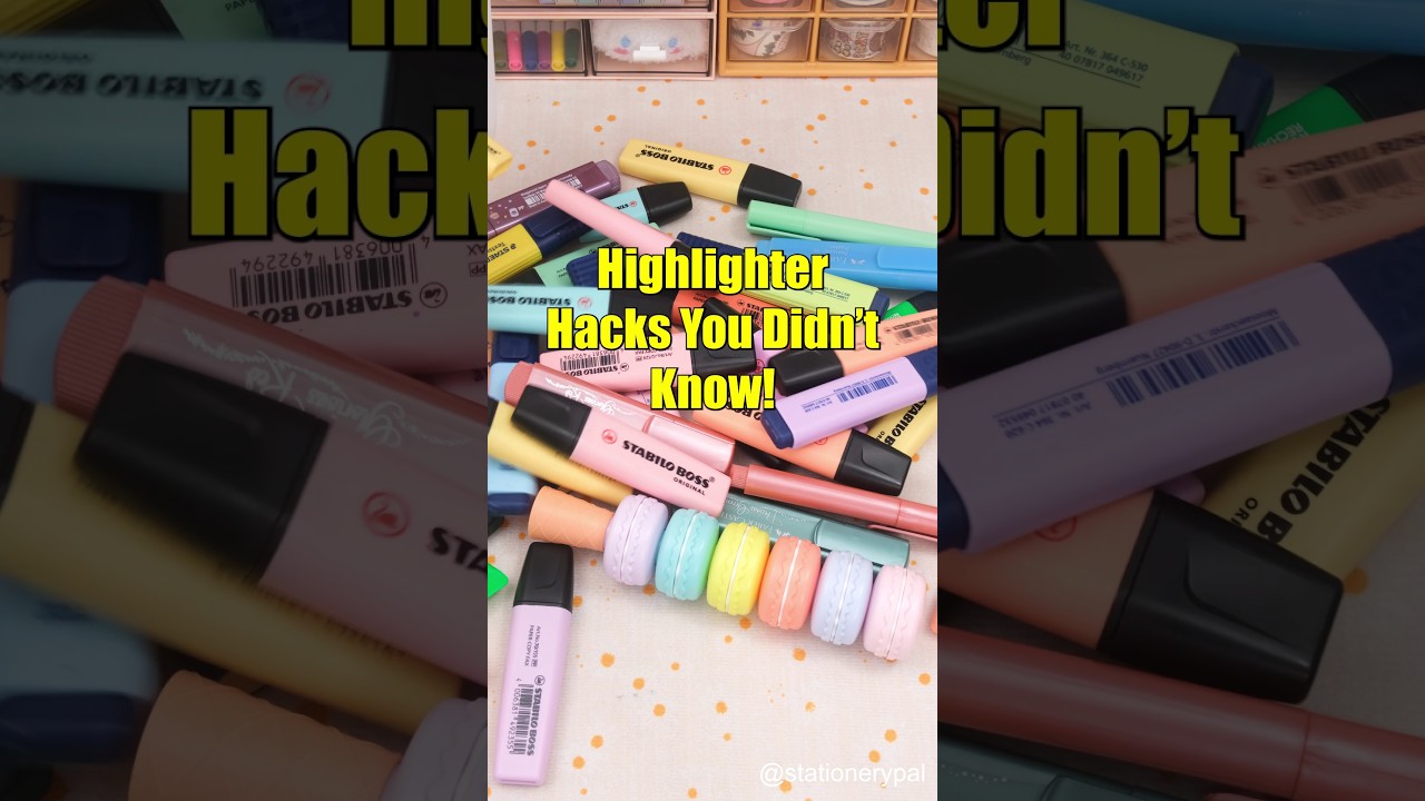 Highlighter Hacks You Didn&rsquo;t Know! #shorts