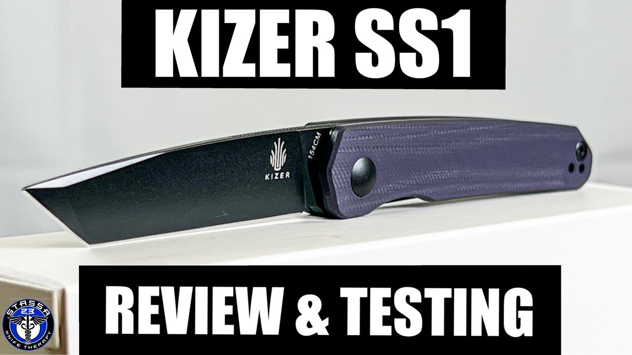 Brand New Kizer SS1 EDC Front Flipper / Review & Testing