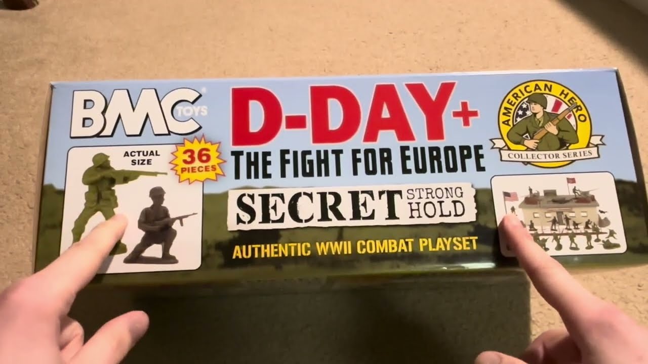 BMC D-DAY+ Secret Stronghold Playset Review