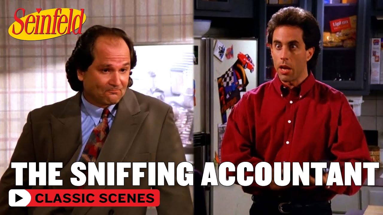 Jerry Thinks His Accountant's On Drugs | The Sniffing Accountant | Seinfeld