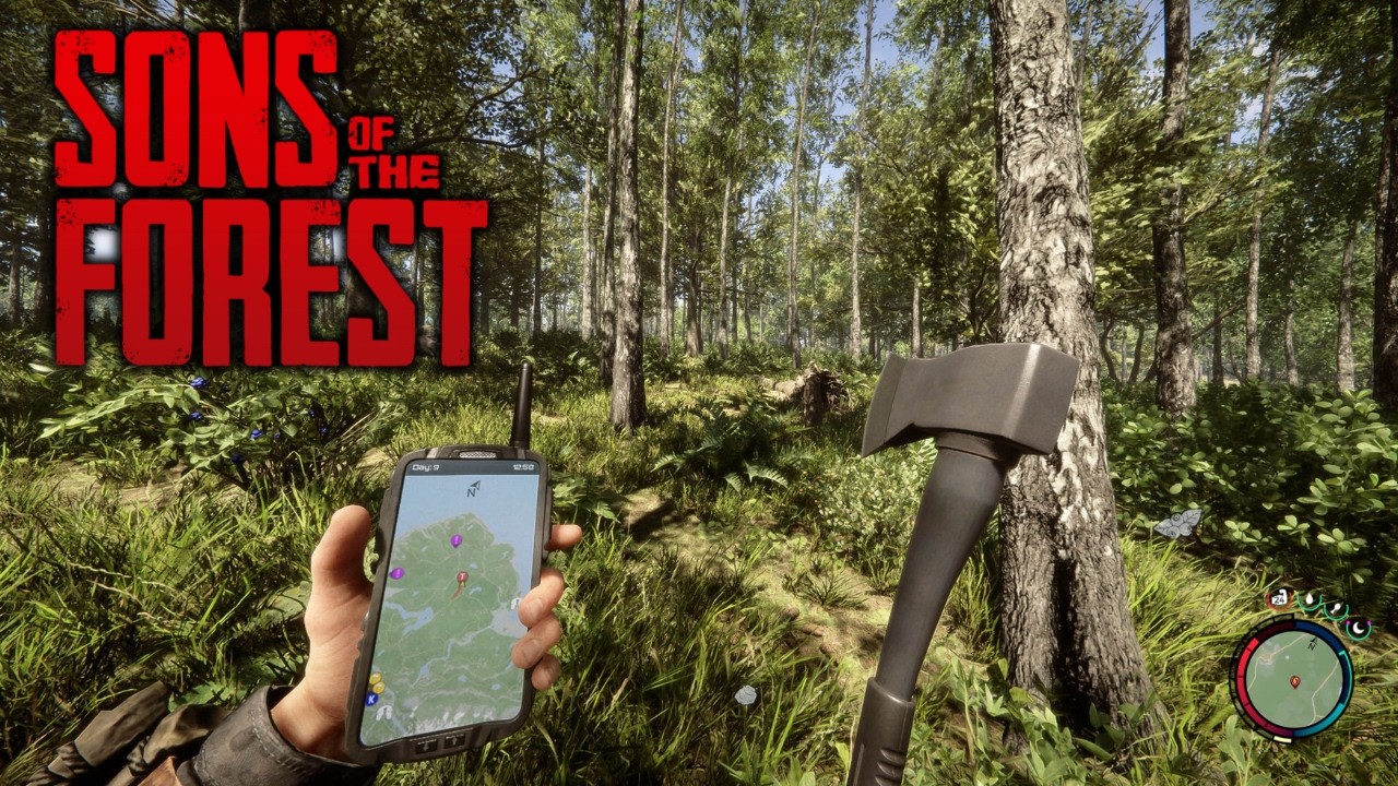 SONS OF THE FOREST - EXPLORANDO E CONSTRUINDO A BASE
