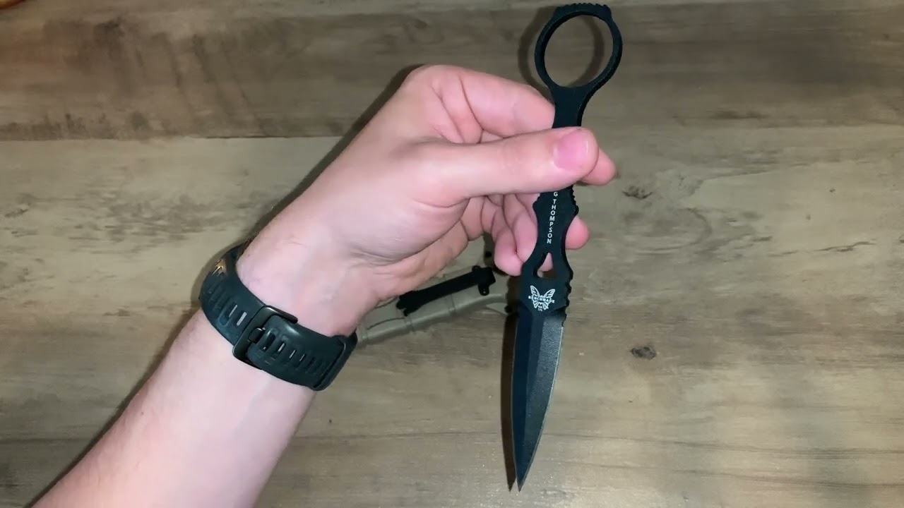 BENCHMADE SOCP DAGGER SHOOTER REVIEW!