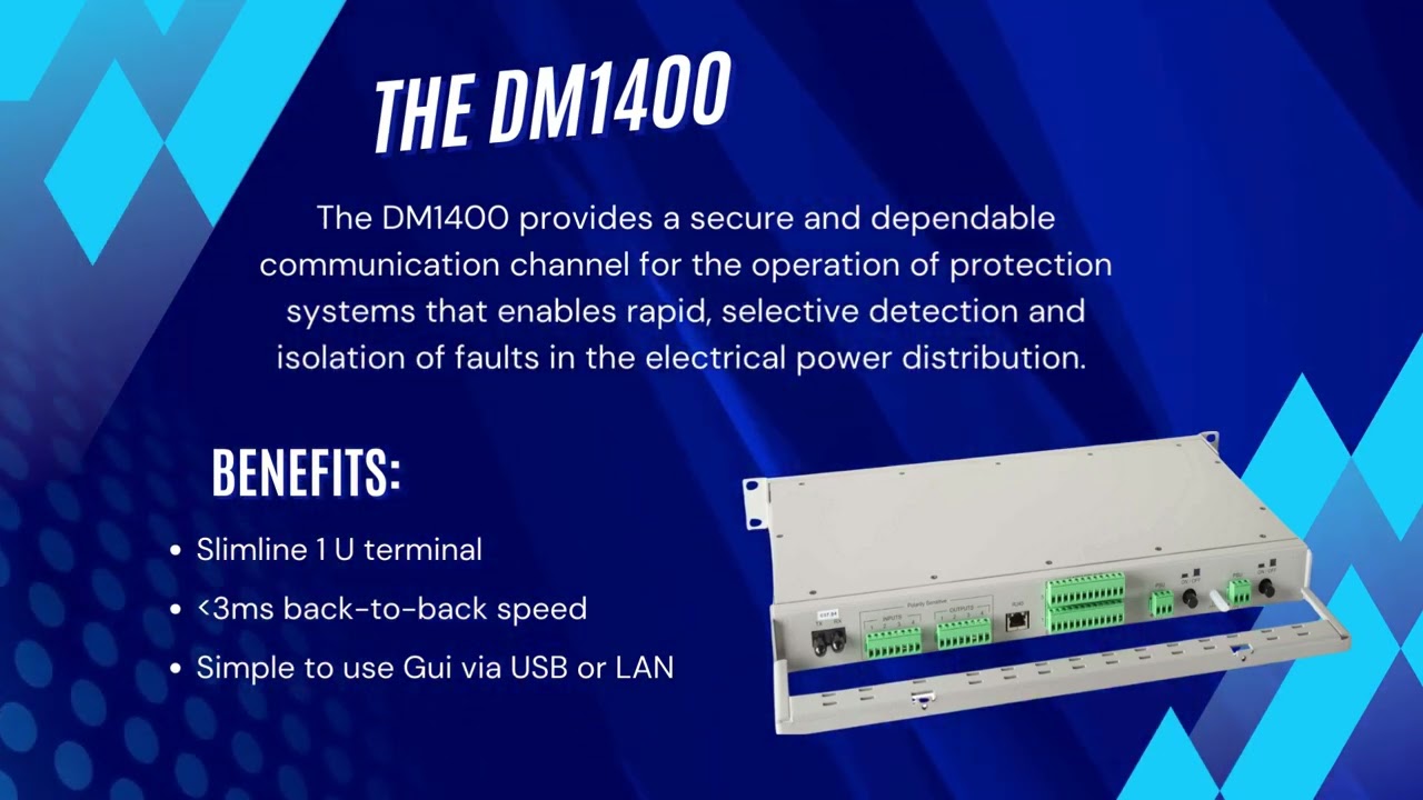 Dewar Teleprotection DM1400 & DM1400Dual