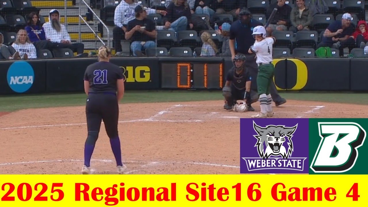 Binghamton vs Weber State Softball Highlights, 2025 NCAA Regional Site 16 Game 4