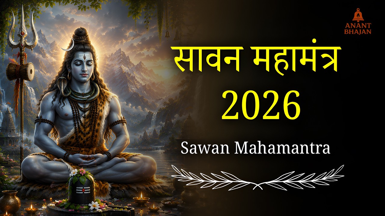 Sawan Mahamantra 2026 | Powerful Shiva Mantra for Peace Protection & Divine Blessings | Anant Bhajan