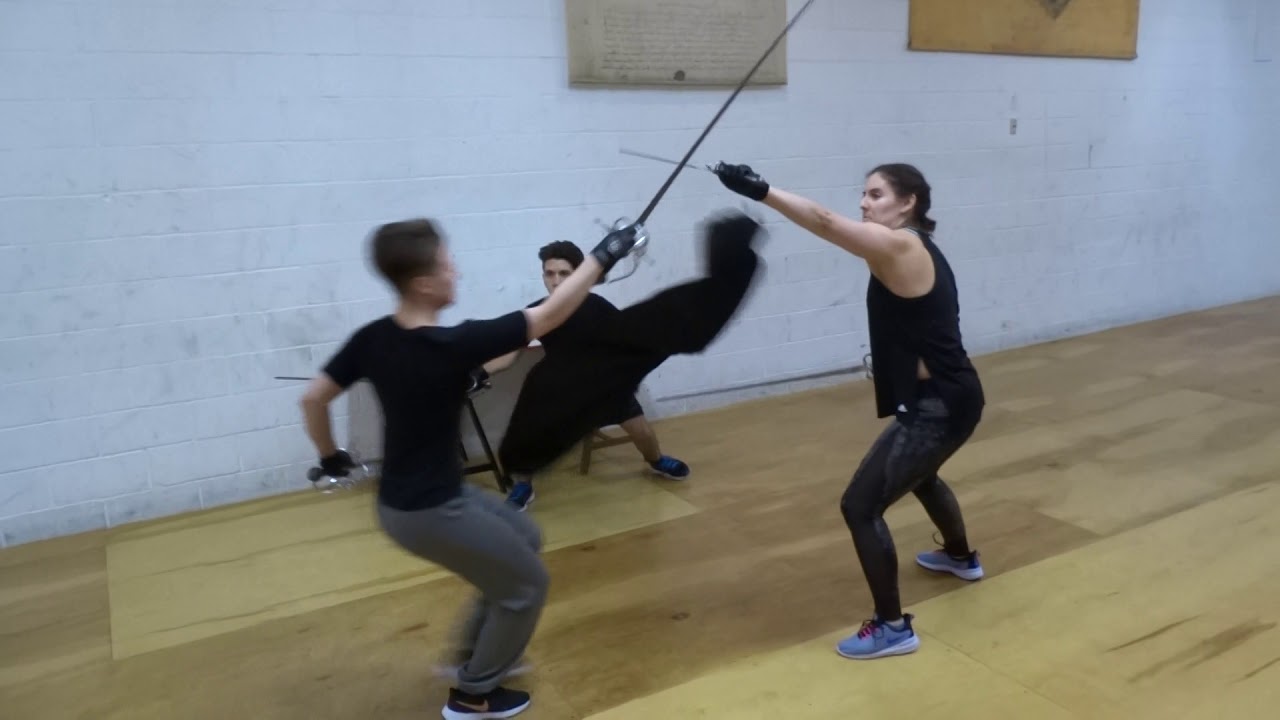 Advanced Rapier & Companions Exam Sept-Dec 2019 scene to Tombstone Territory A Bullet for an Editor