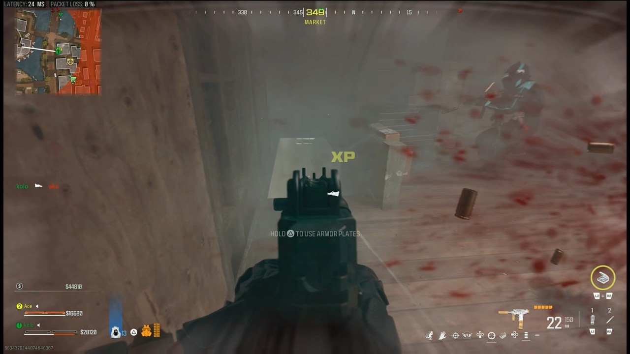 To welcome the enemies with 100 bullets