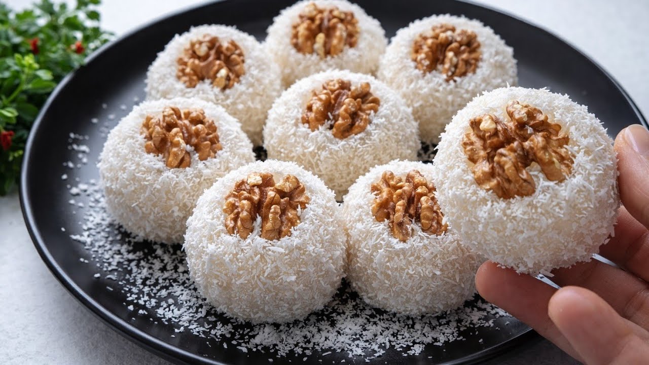 راز دسر خوشمزه با ۳ ماده | ساده بدون تخم مرغ و شیر🍮