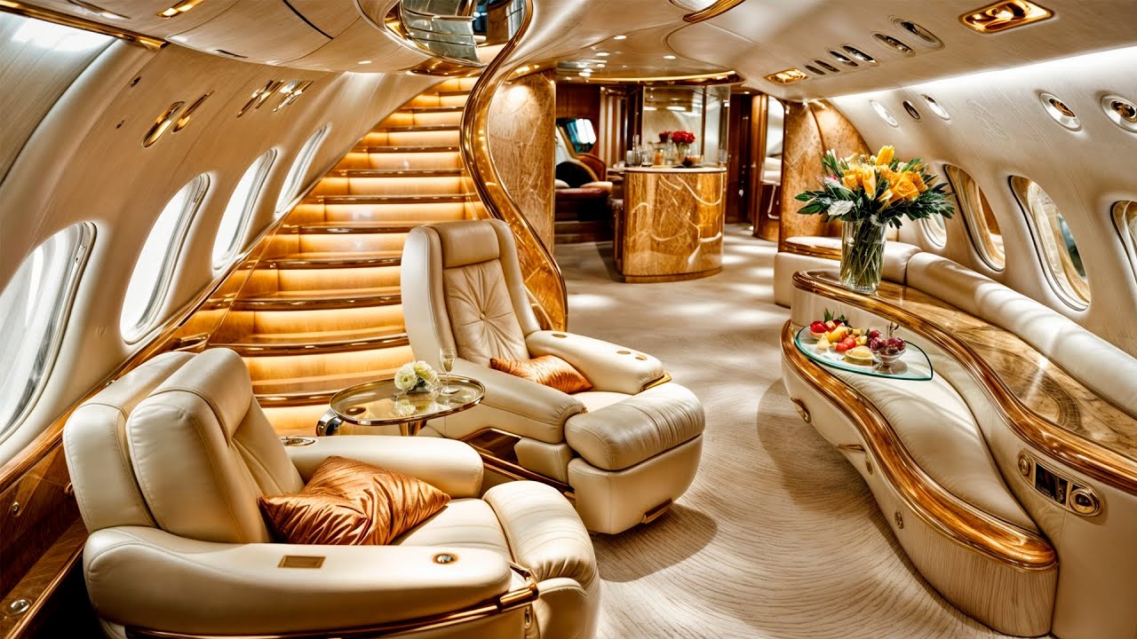 Dentro del &Uacute;NICO Avi&oacute;n PRIVADO de m&aacute;s de $450,000,000 | Aviones de lujo